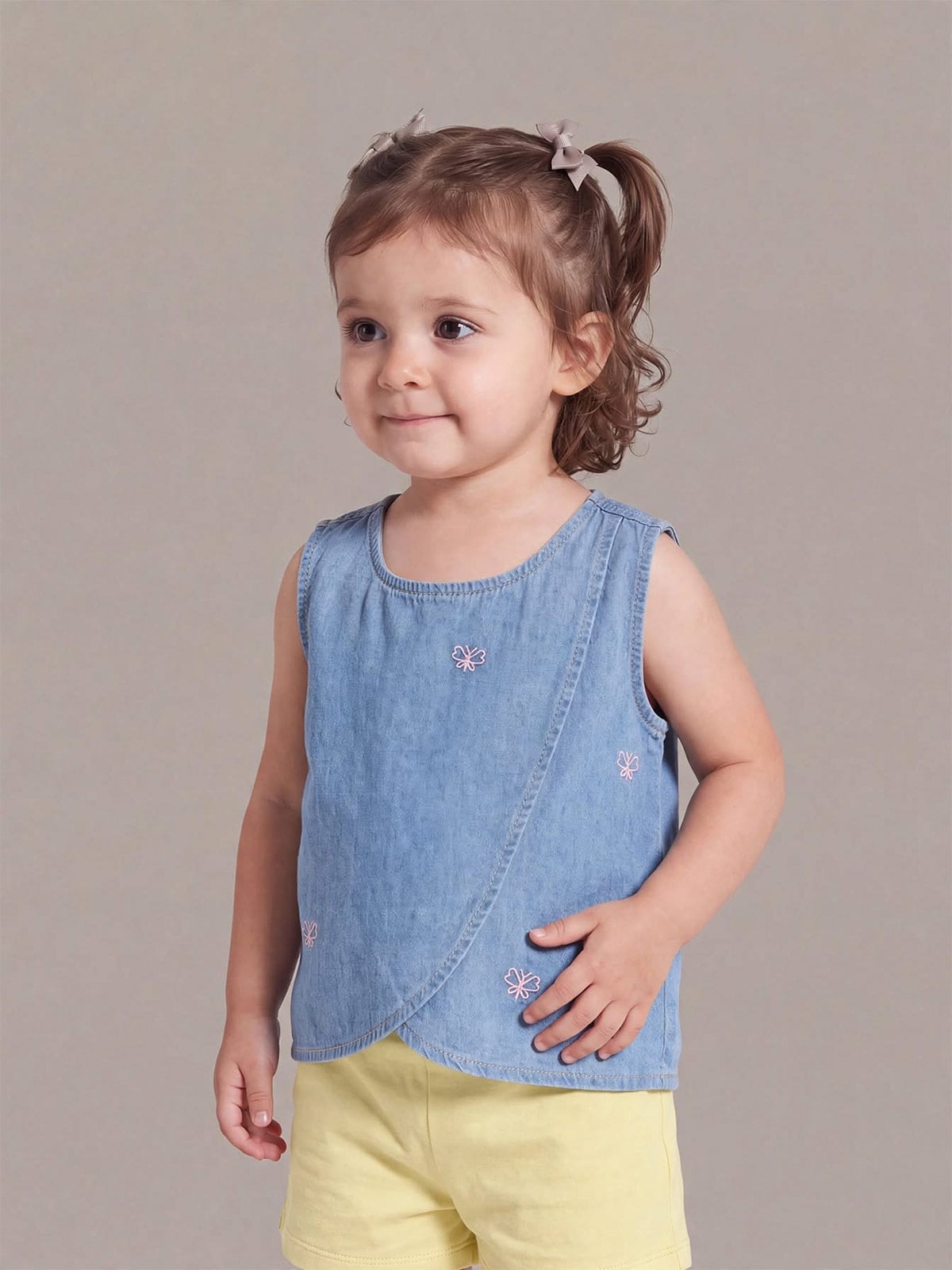 BLUSA BORDADA BEBE NIÑA BABY HARVEST - 1