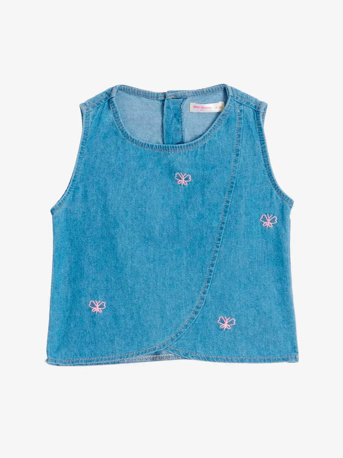 BLUSA BORDADA BEBE NIÑA BABY HARVEST - 3