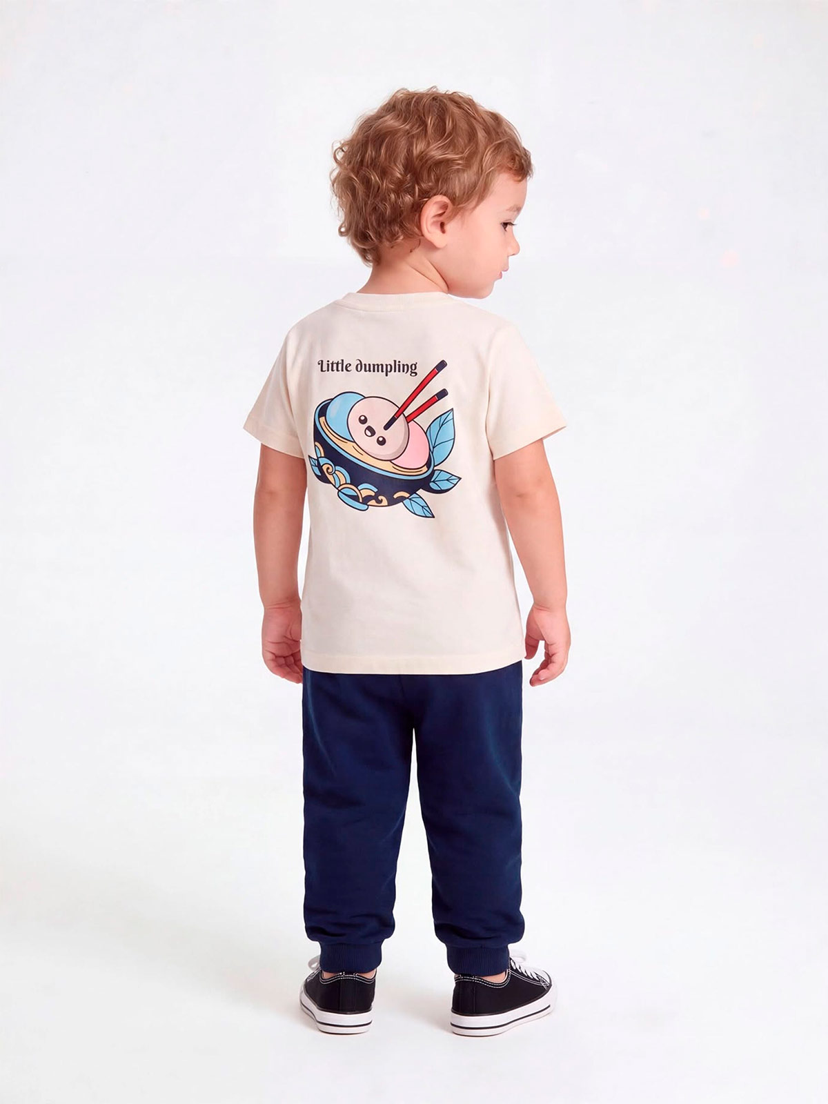CONJUNTO FOODIE POLO + PANTALON BEBE NIÑO BABY HARVEST - 2