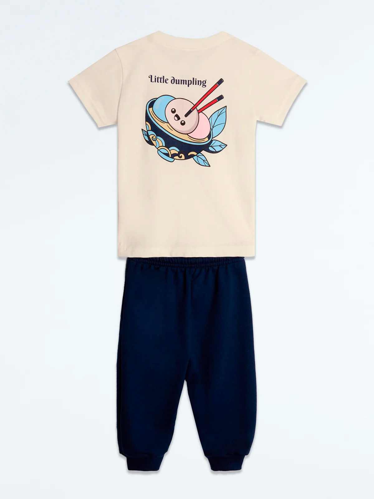 CONJUNTO FOODIE POLO + PANTALON BEBE NIÑO BABY HARVEST - 4