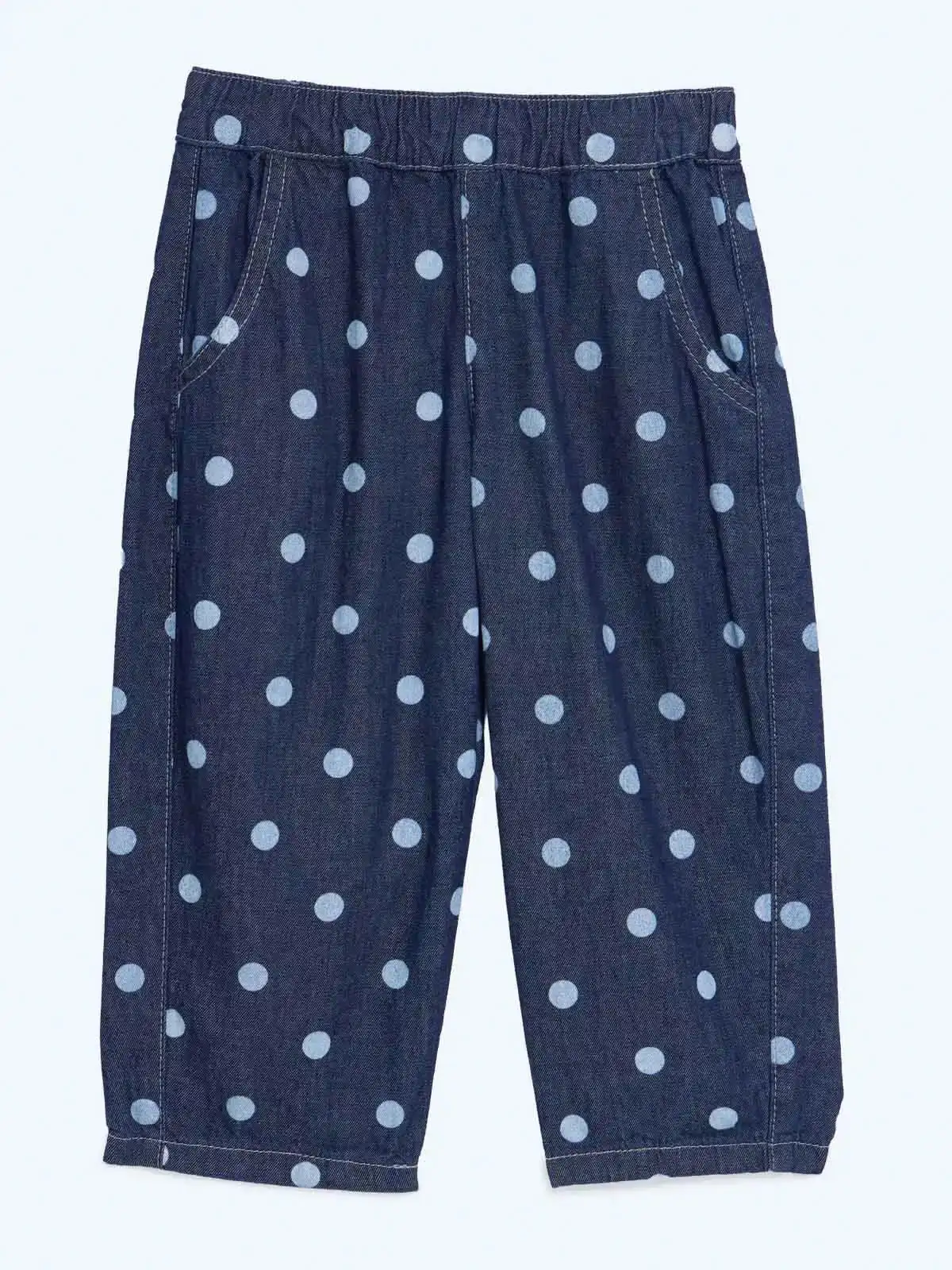 PANTALÓN ALGODÓN NIÑA BABY HARVEST - 1