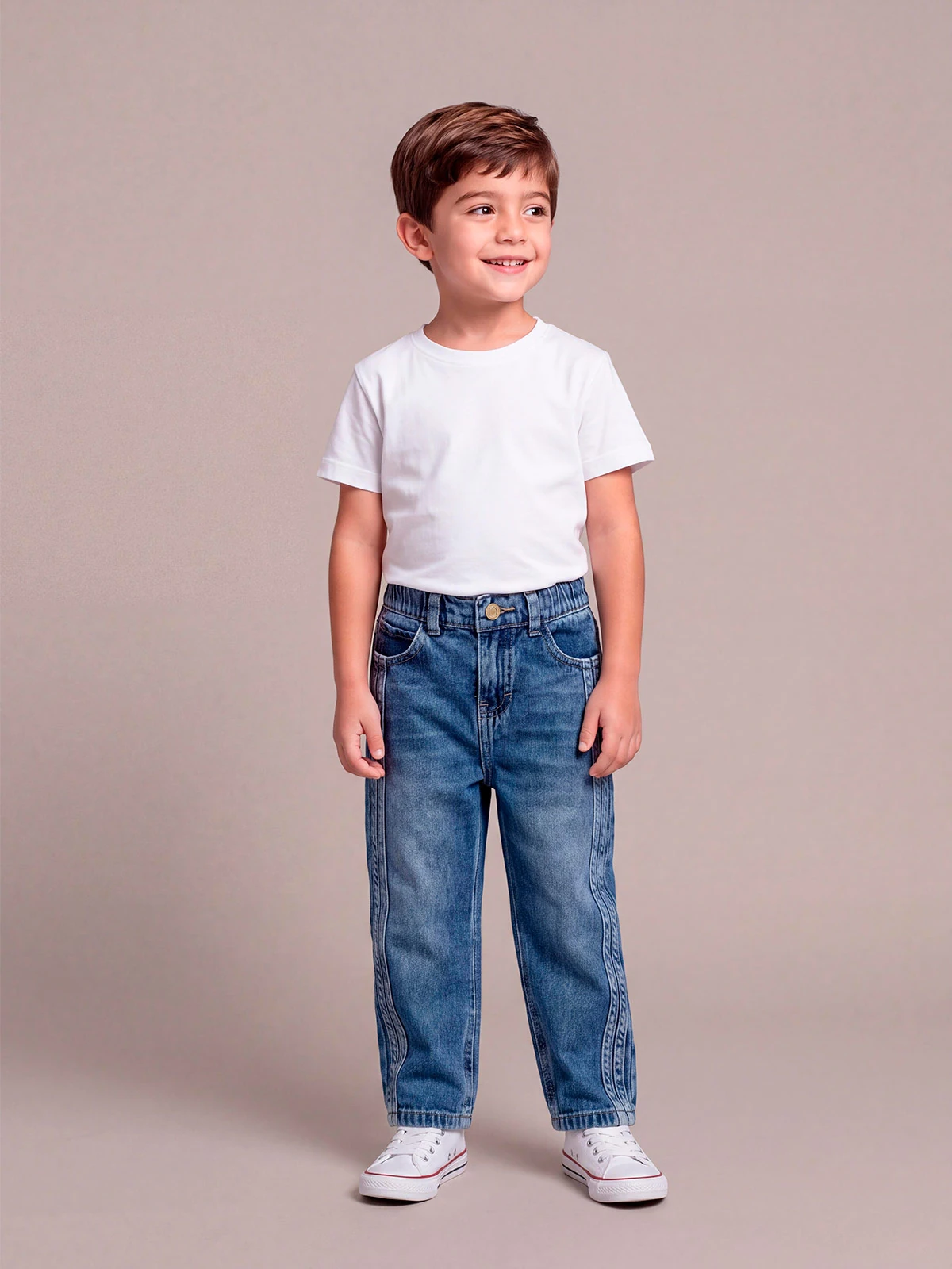 JEANS WIDE BEBE NIÑO BABY HARVEST - 1