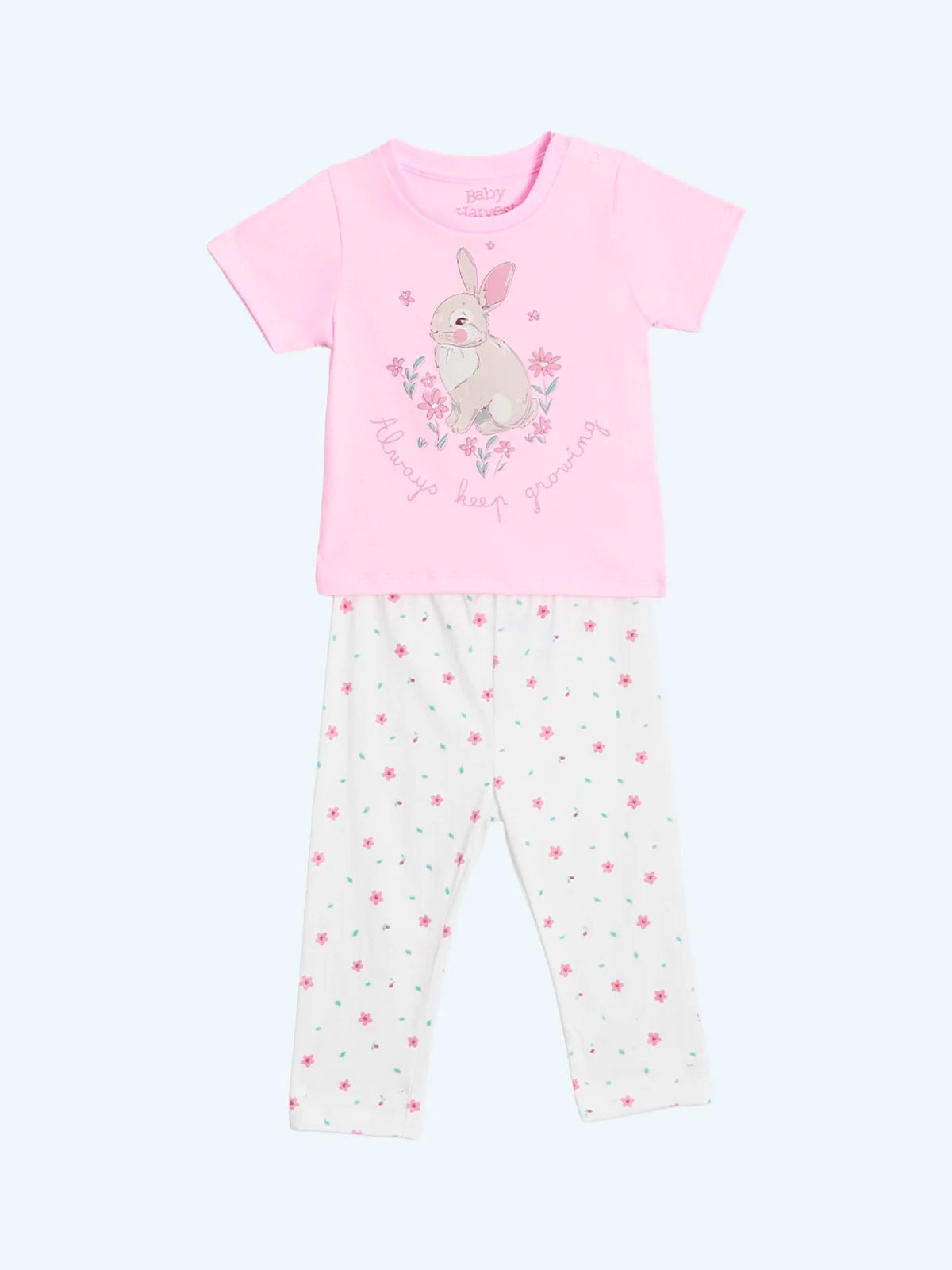 PIJAMA PRINT ALGODÓN BEBE NIÑA BABY HARVEST - 3