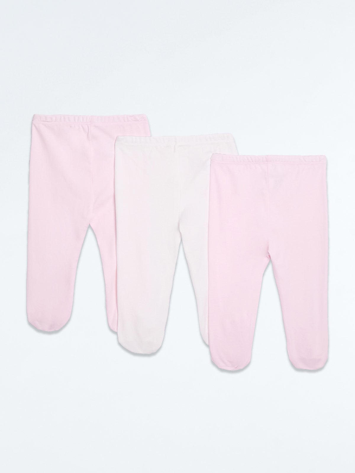 PACK X3 PANTALONES ALGODÓN PERUANO BEBE NIÑA BABY HARVEST - 2