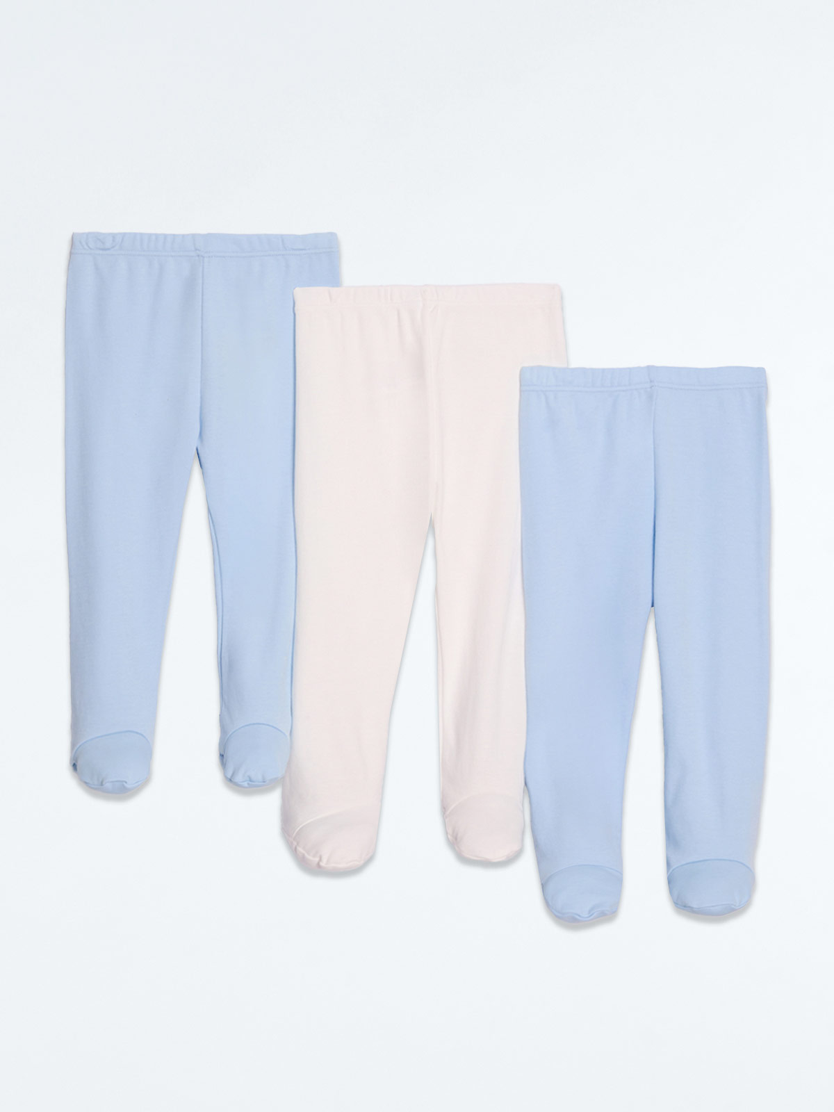 PACK X3 PANTALONES ALGODÓN PERUANO BEBE NIÑO BABY HARVEST - 1