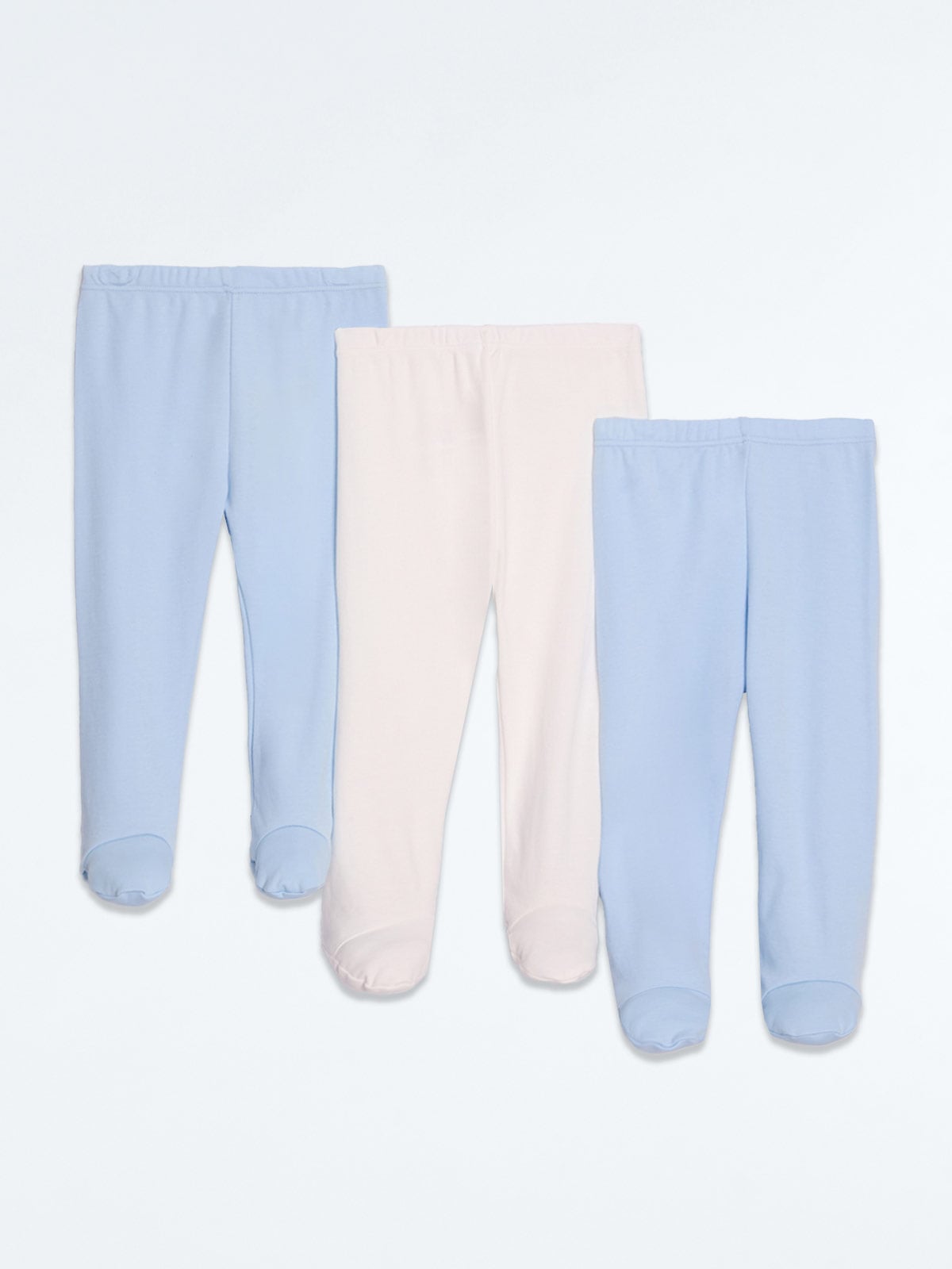 PACK X3 PANTALONES ALGODÓN PERUANO BEBE NIÑO BABY HARVEST - 1