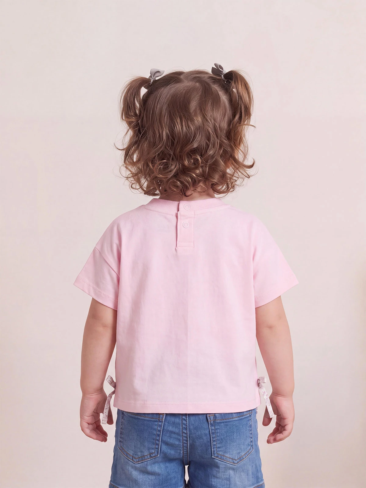 POLO LAZOS MANGA CORTA BEBE NIÑA BABY HARVEST - 2