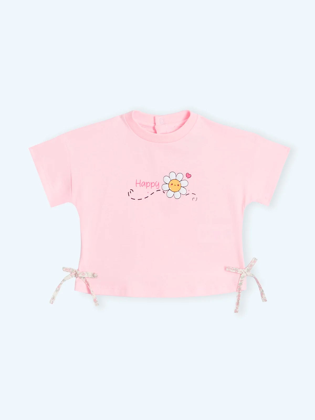 POLO LAZOS MANGA CORTA BEBE NIÑA BABY HARVEST - 3