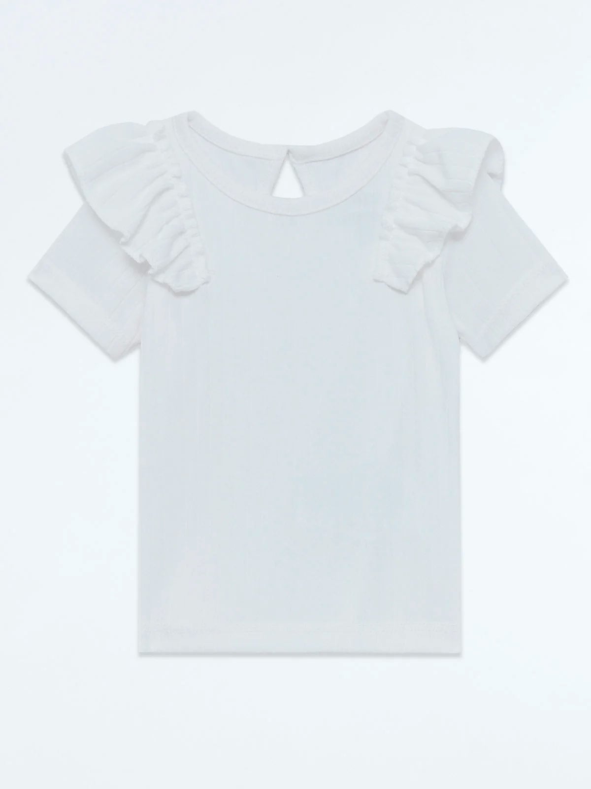 POLO RIB VUELOS MANGA CORTA BEBE NIÑA BABY HARVEST - 3