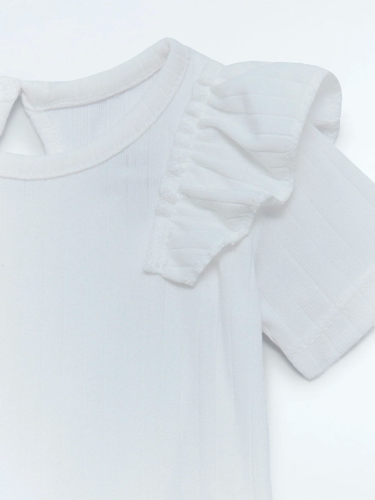 POLO RIB VUELOS MANGA CORTA BEBE NIÑA BABY HARVEST - 5