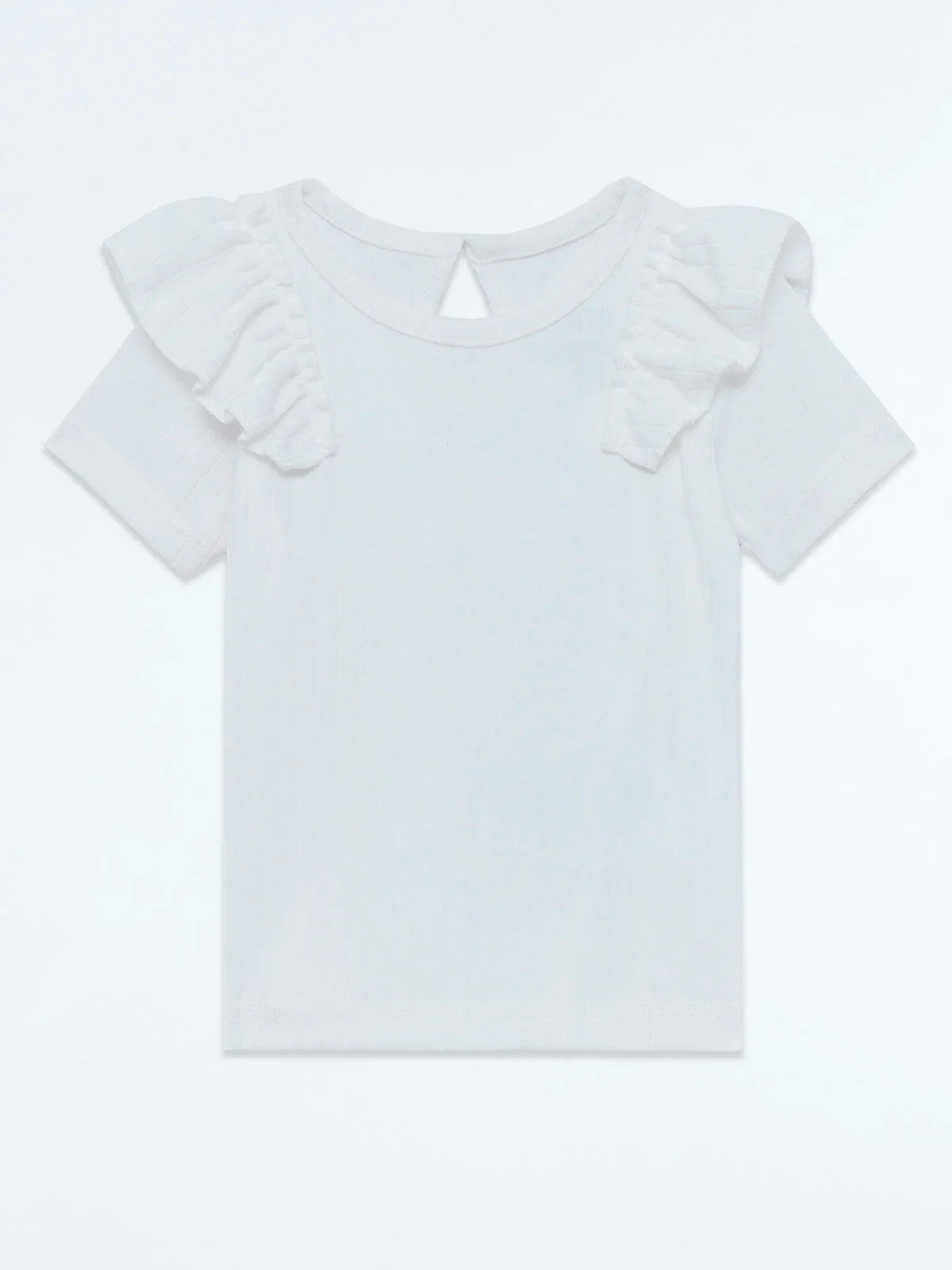 POLO RIB VUELOS MANGA CORTA BEBE NIÑA BABY HARVEST - 3