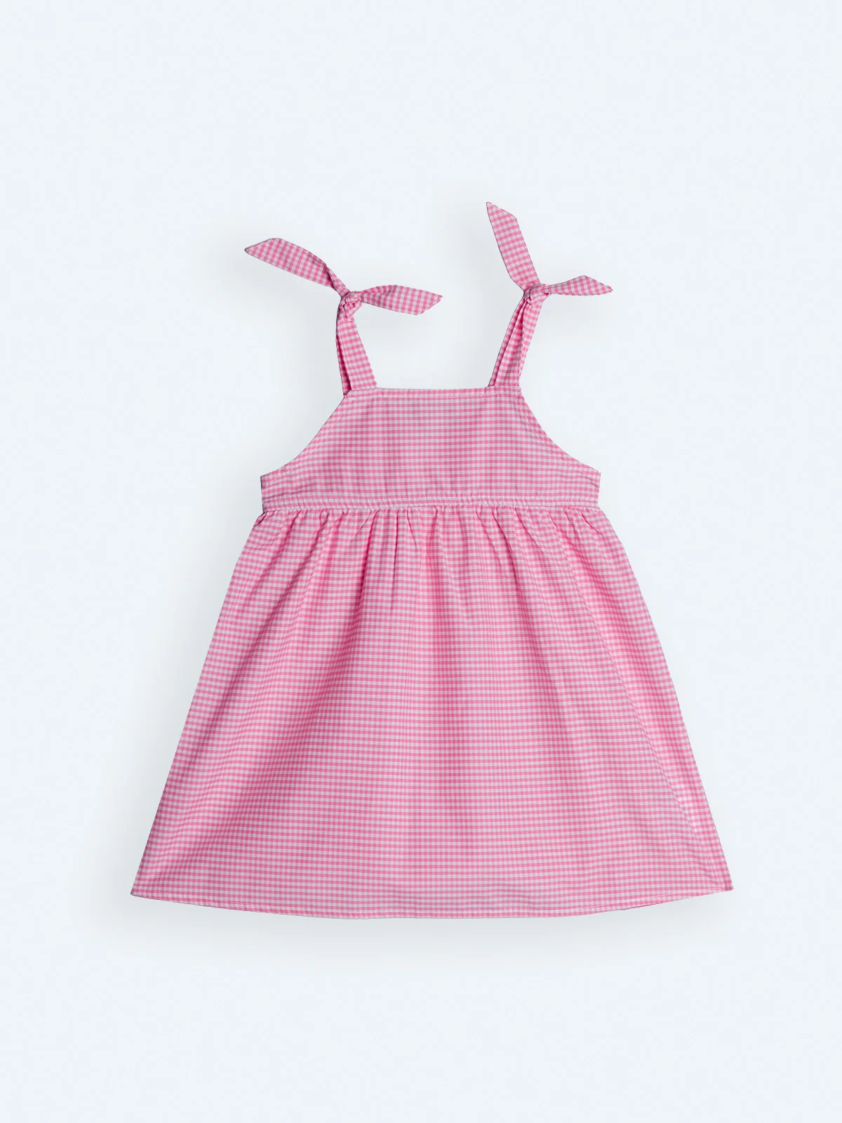 VESTIDO BEBE NIÑA BABY HARVEST DISEÑO VICHY - 1