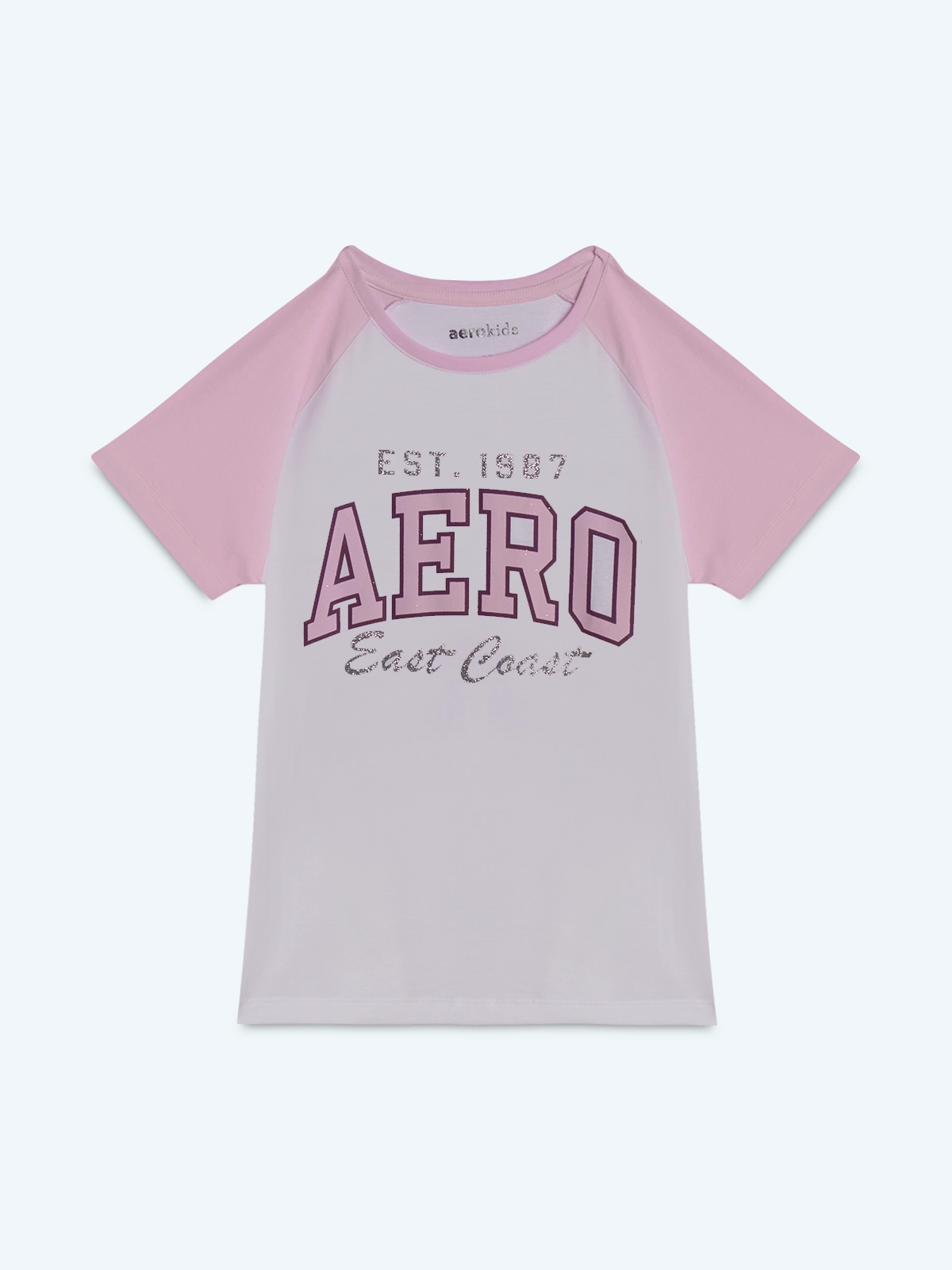POLO MANGA CORTA BOXY NIÑA AERO - 1