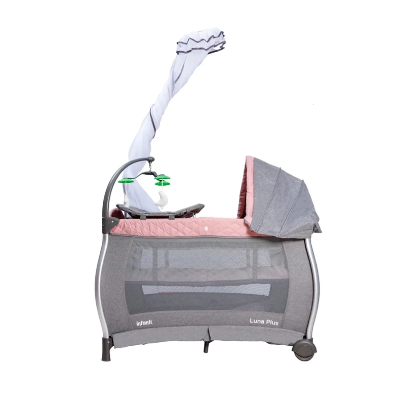 CUNA INFANTI PLUS  ROSADO - 4