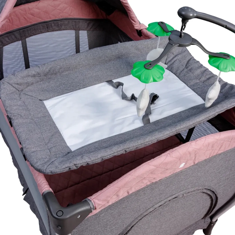 CUNA INFANTI PLUS  ROSADO - 5