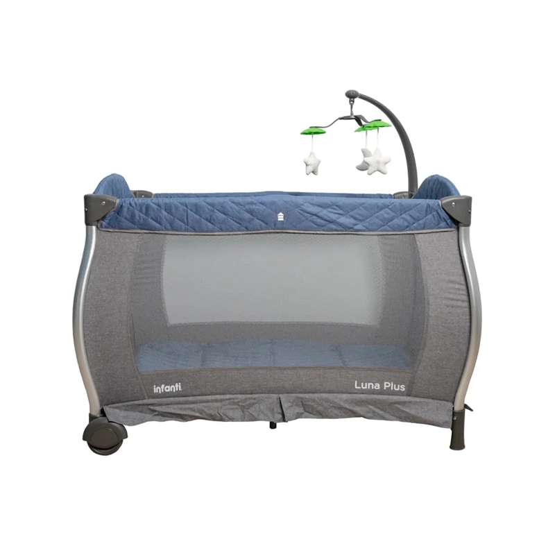 CUNA INFANTI PLUS  AZUL - 1