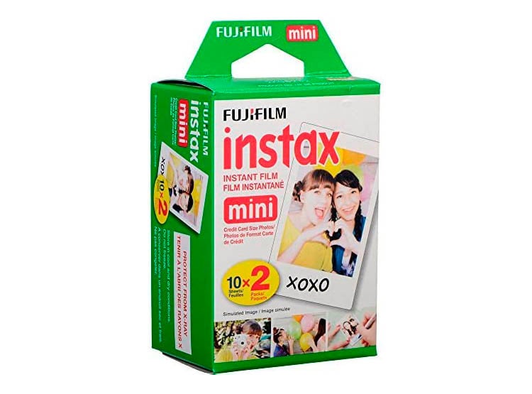 PACK FUJIFILM 20 PELÍCULAS INSTAX MINI - 1