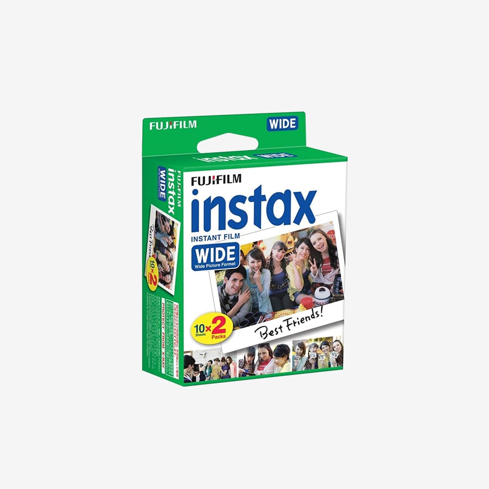 PACK FUJIFILM PELÍCULA INSTAX WIDE COLOR 20F - 1