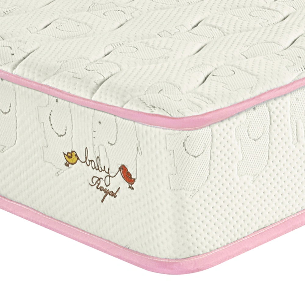 COLCHÓN DE CUNA PARAÍSO BABY ROYAL ROSADO - 2