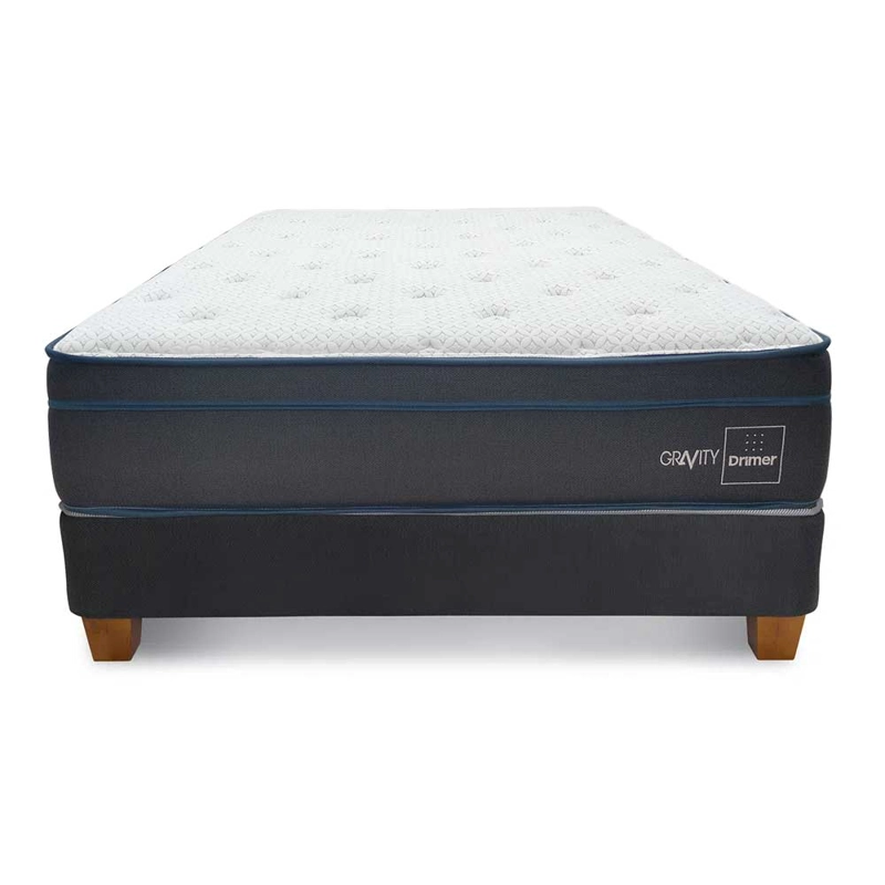 CAMA AMERICANA DRIMER GRAVITY 2 PLAZAS GRIS - 2