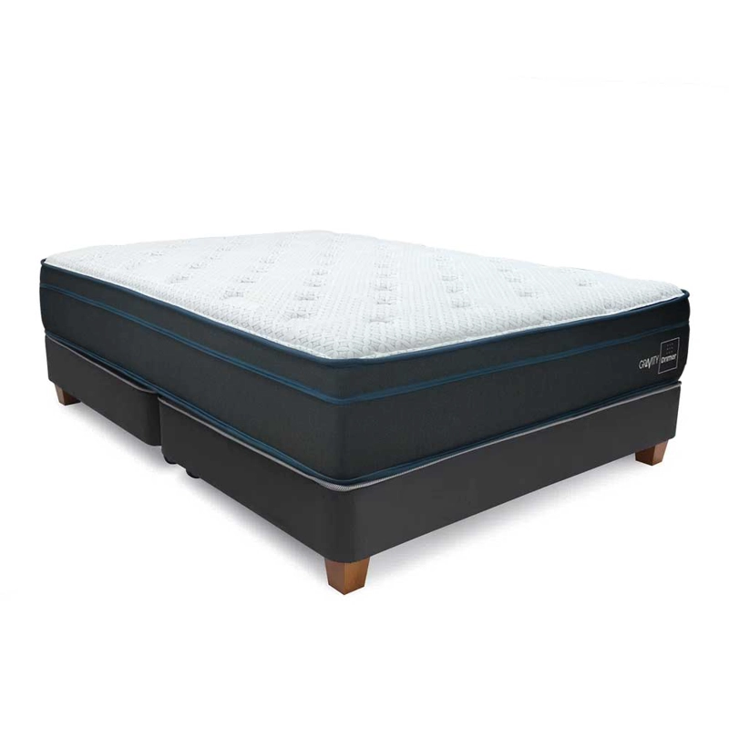 CAMA AMERICANA DRIMER GRAVITY KING GRIS - 1