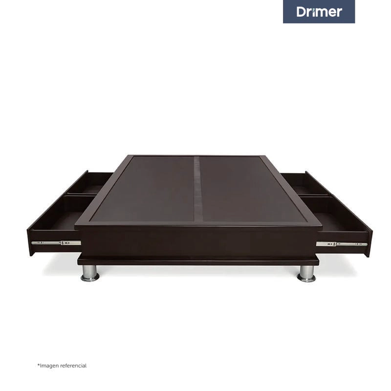 BASE DRIMER OPORTO 2 PLAZAS CON CAJONES - 4