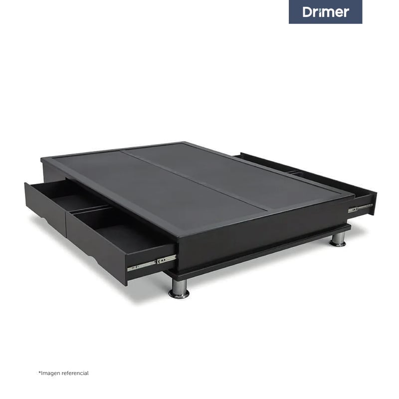 BASE DRIMER CANTABRIA 2 PLAZAS CON CAJONES - 1
