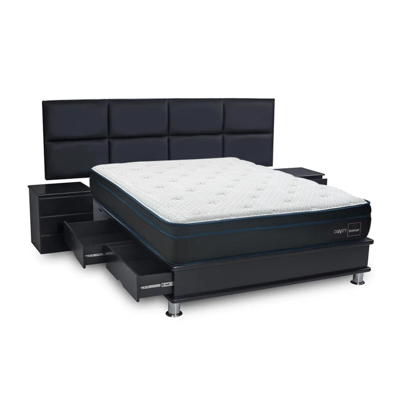 DORMITORIO CON CAJONES DRIMER GRAVITY 2 PLAZAS KAELA - 1