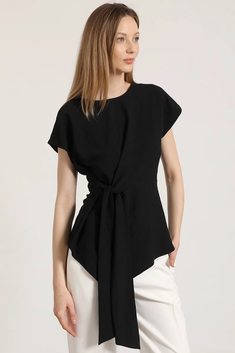 BLUSA MUJER LIOLA CON AMARRAS FRONTAL - 2