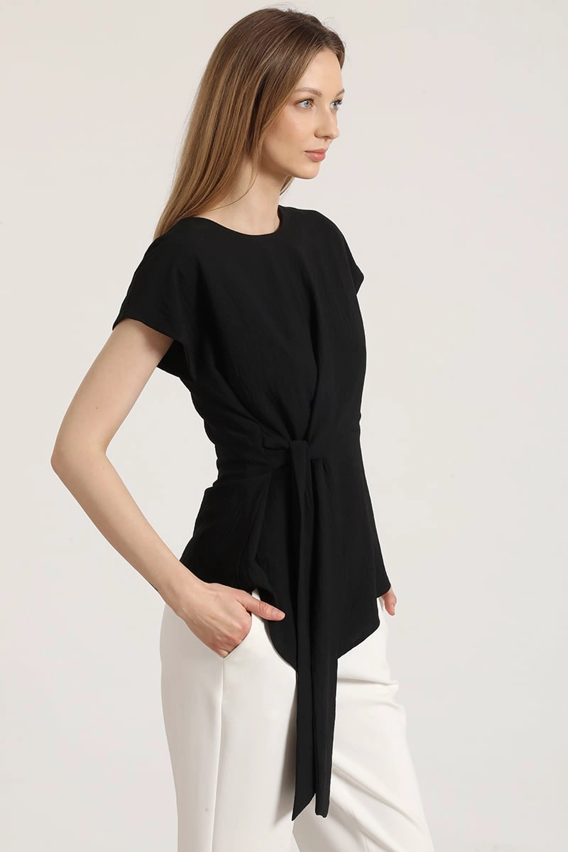 BLUSA MUJER LIOLA CON AMARRAS FRONTAL - 6