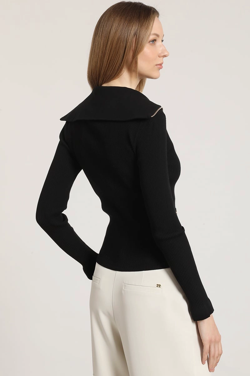 CARDIGAN MUJER LIOLA TEJIDO PUNTO BÁSICO - 3