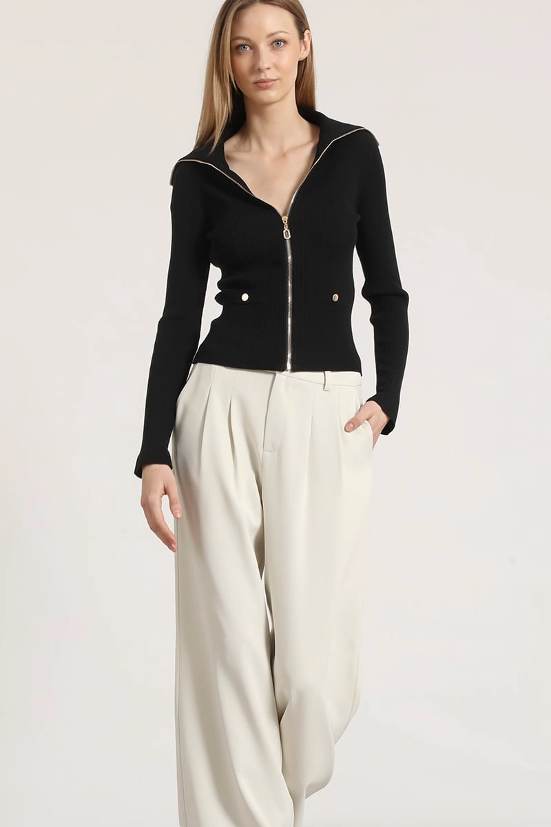 CARDIGAN MUJER LIOLA TEJIDO PUNTO BÁSICO - 4