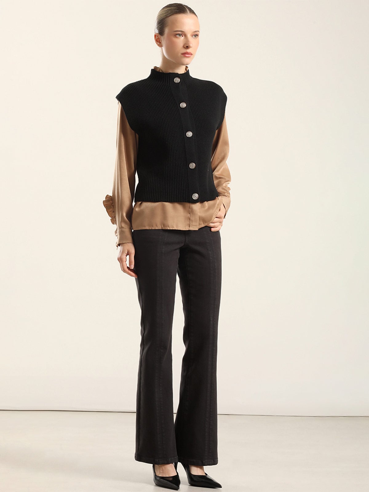 CÁRDIGAN ALGODÓN MUJER LIOLA RETRO - 1