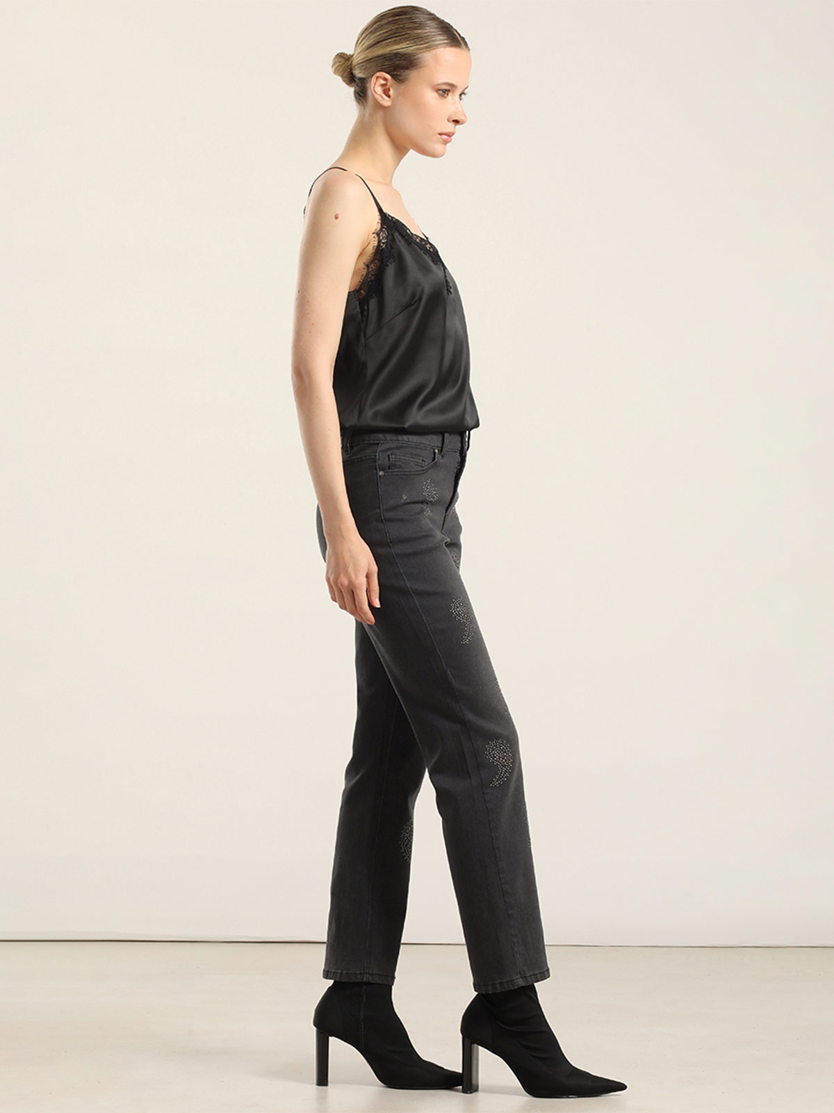 JEAN SLIM MUJER LIOLA AMEBAS TACHAS - 3