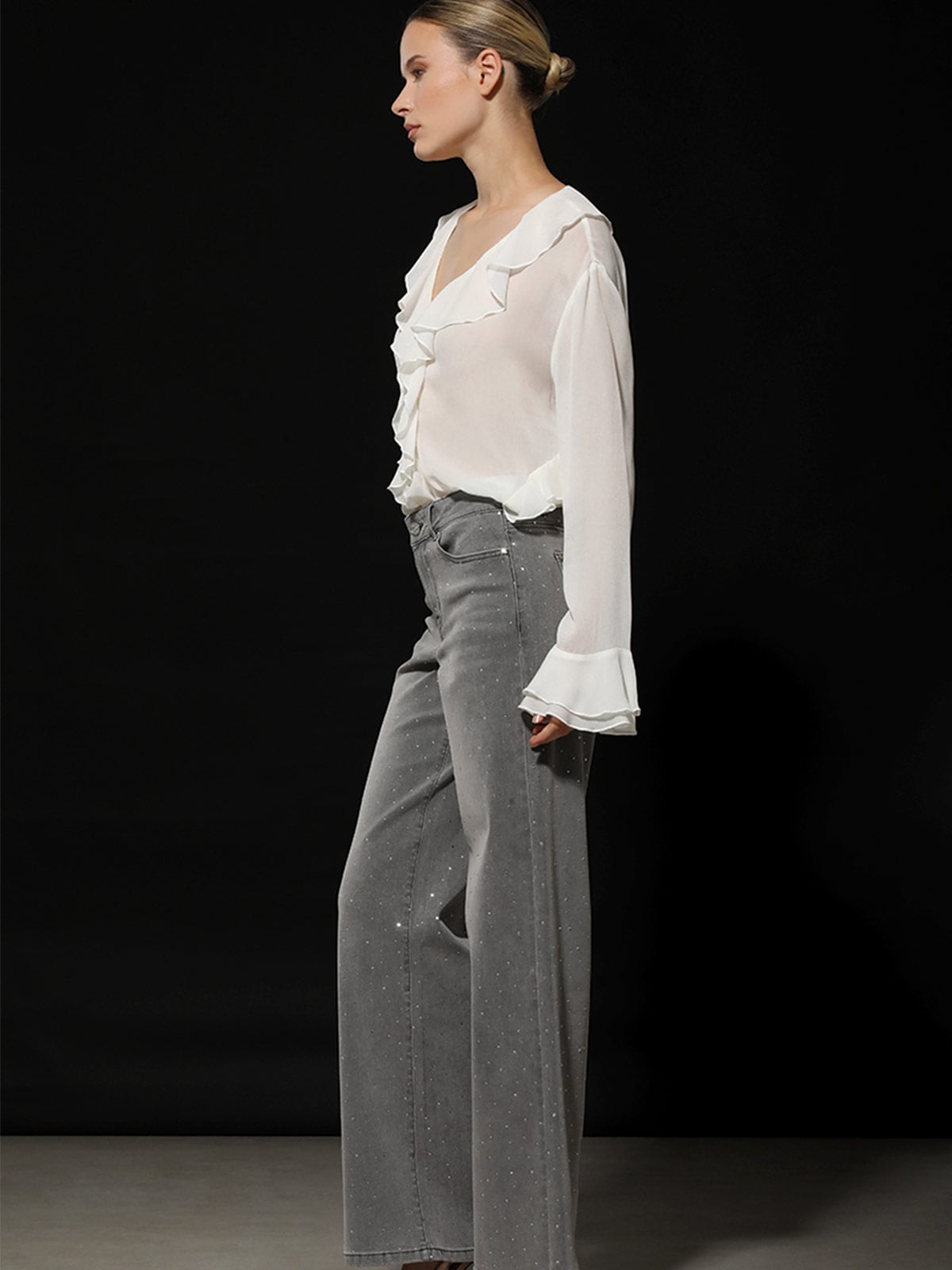 JEAN STRAIGHT MUJER LIOLA STRASS - 4