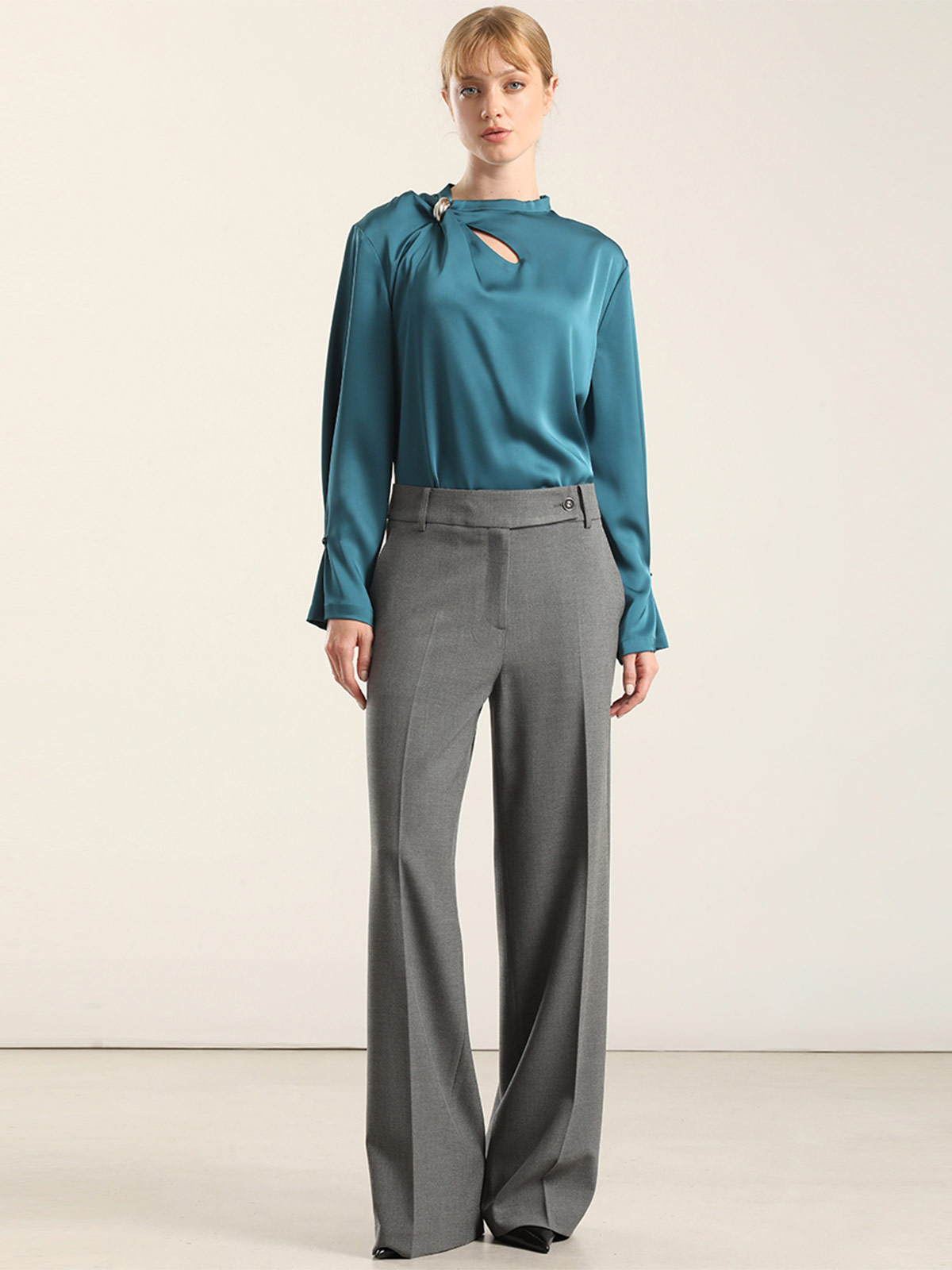 PANTALÓN RECTO MUJER LIOLA FANTASÍA - 1