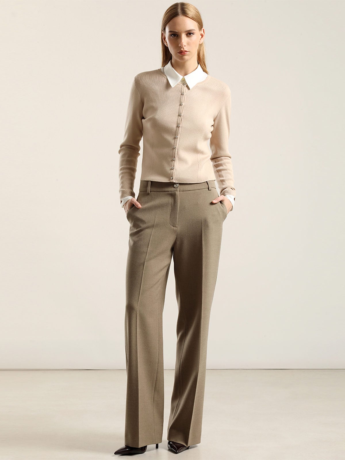 PANTALÓN SASTRE MUJER LIOLA FANTASÍA - 1