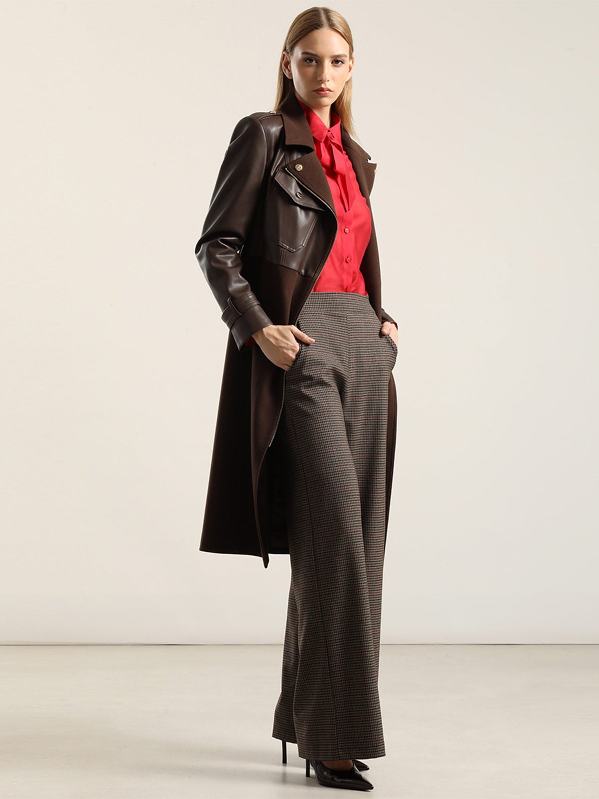 ABRIGO LARGO MUJER LIOLA BIKER - 3