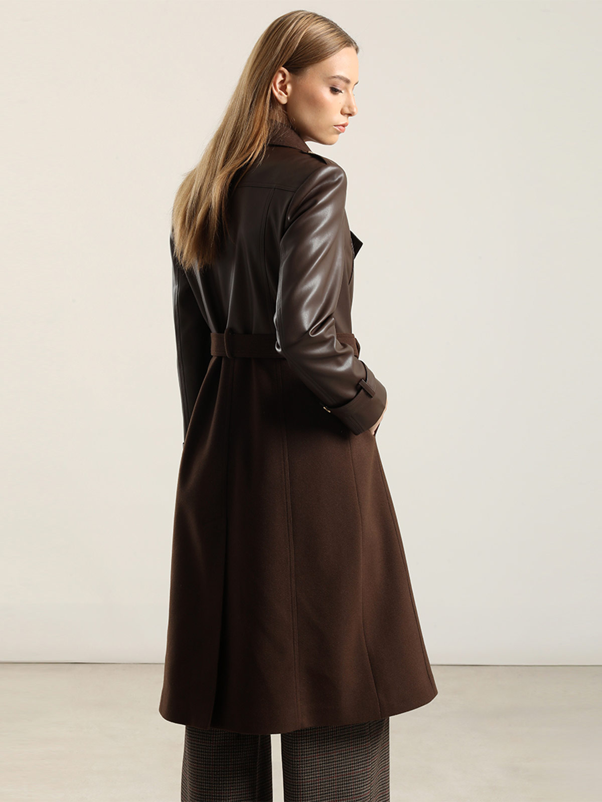 ABRIGO LARGO MUJER LIOLA BIKER - 6