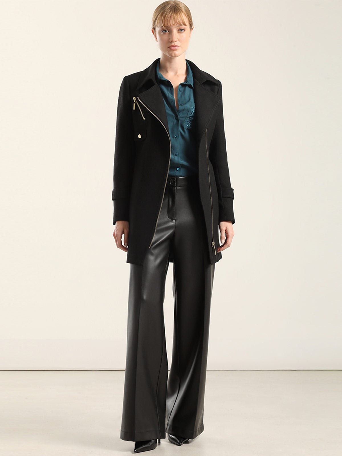 ABRIGO MUJER LIOLA BIKER - 1