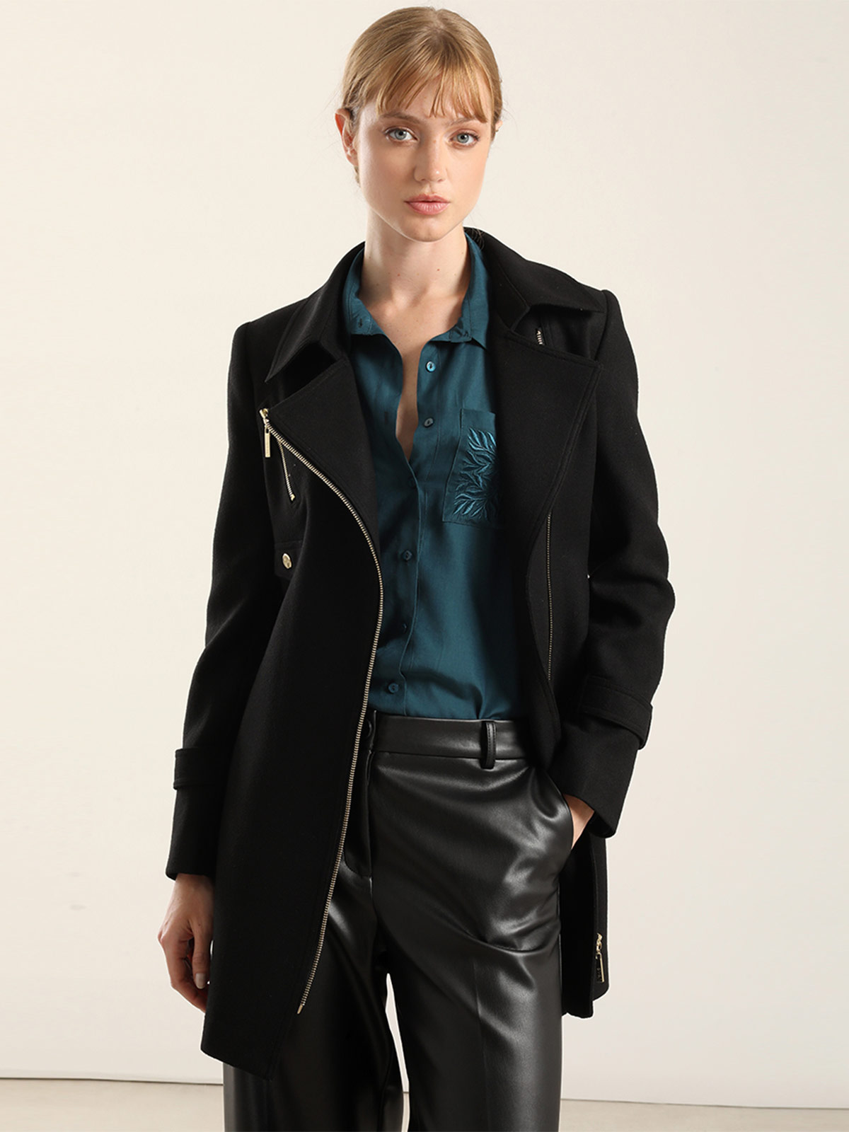 ABRIGO MUJER LIOLA BIKER - 3