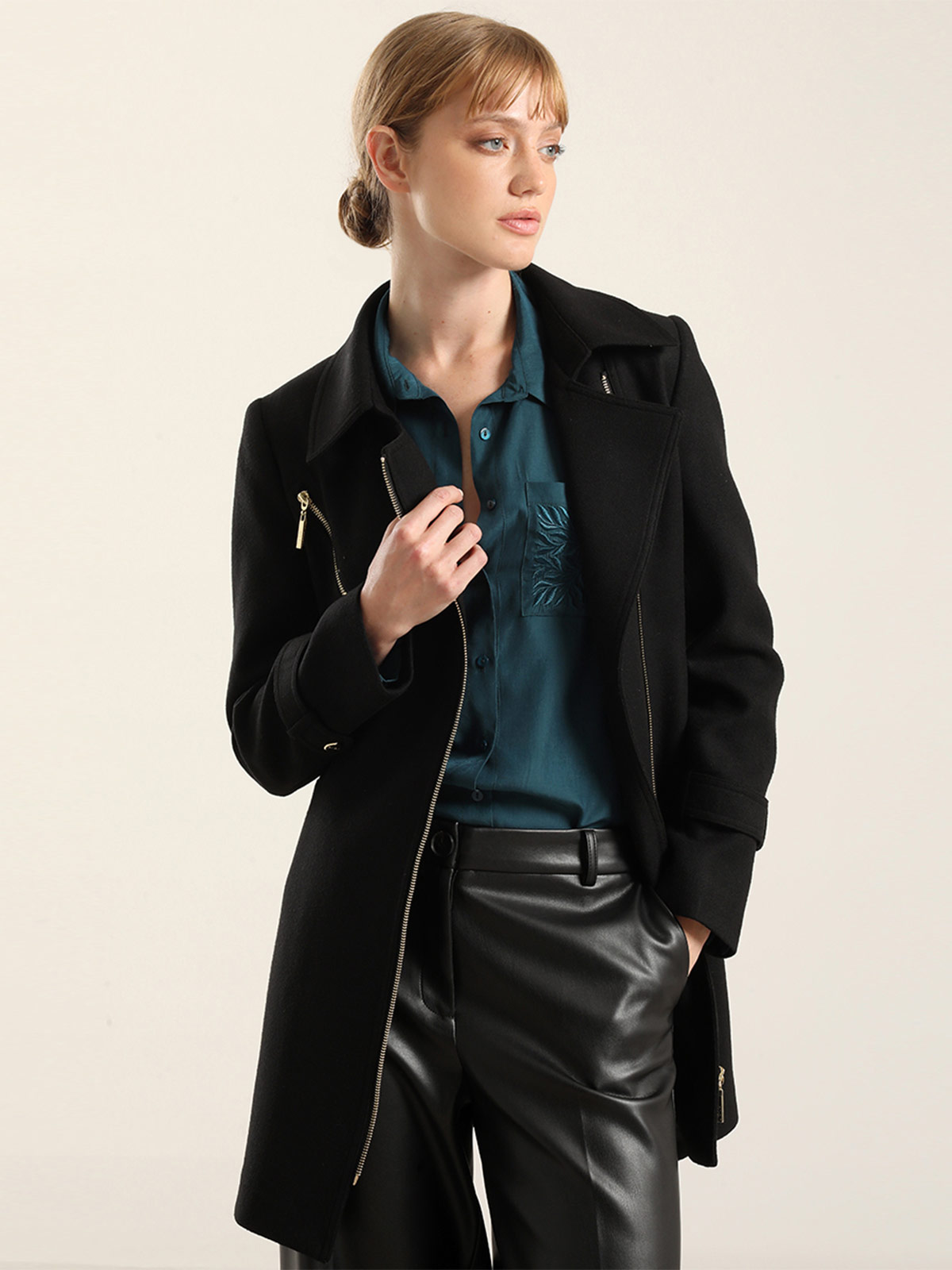 ABRIGO MUJER LIOLA BIKER - 4