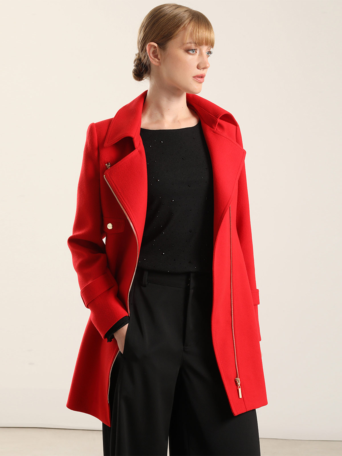 ABRIGO MUJER LIOLA BIKER - 5