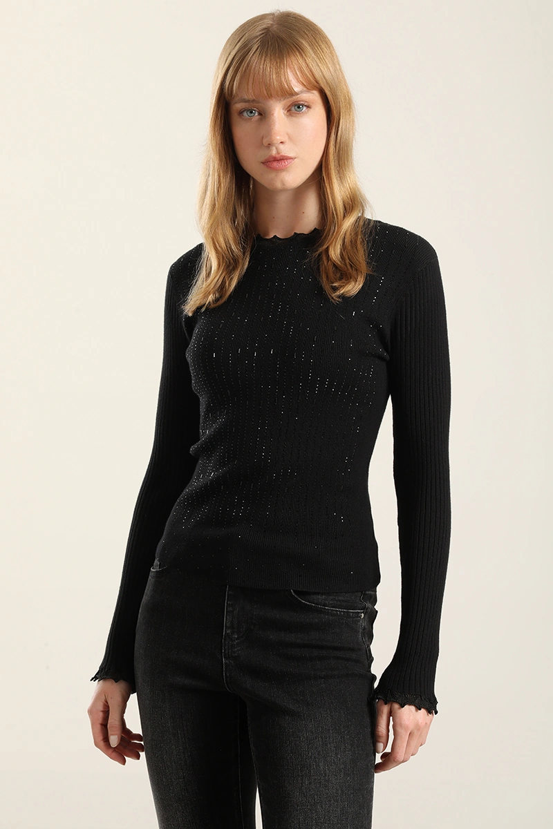 CHOMPA MUJER LIOLA PUNTO STRASS - 6