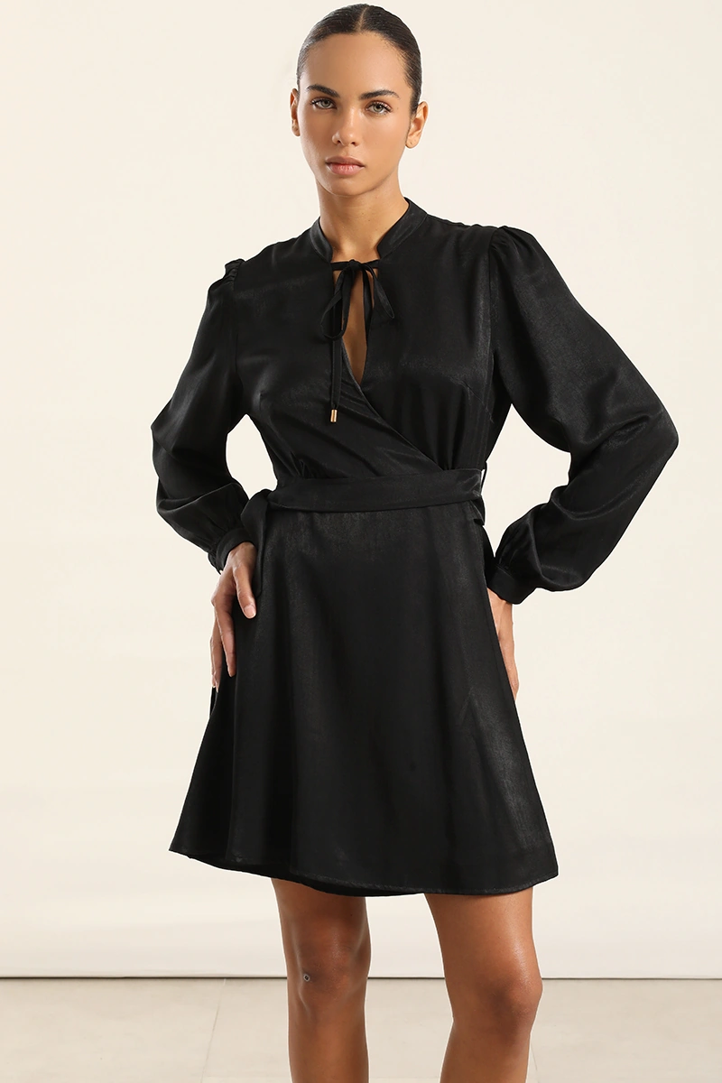 VESTIDO CORTO MUJER LIOLA ASIMÉTRICO - 2