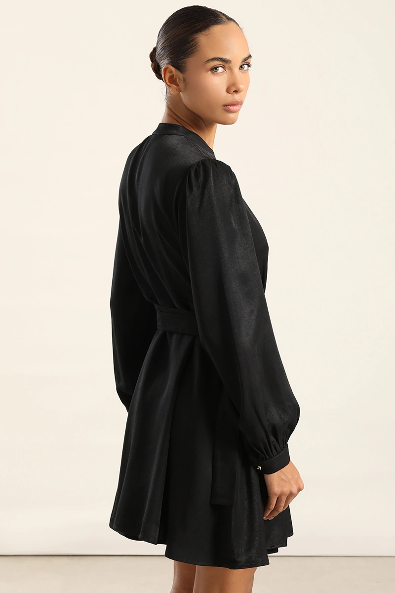 VESTIDO CORTO MUJER LIOLA ASIMÉTRICO - 3