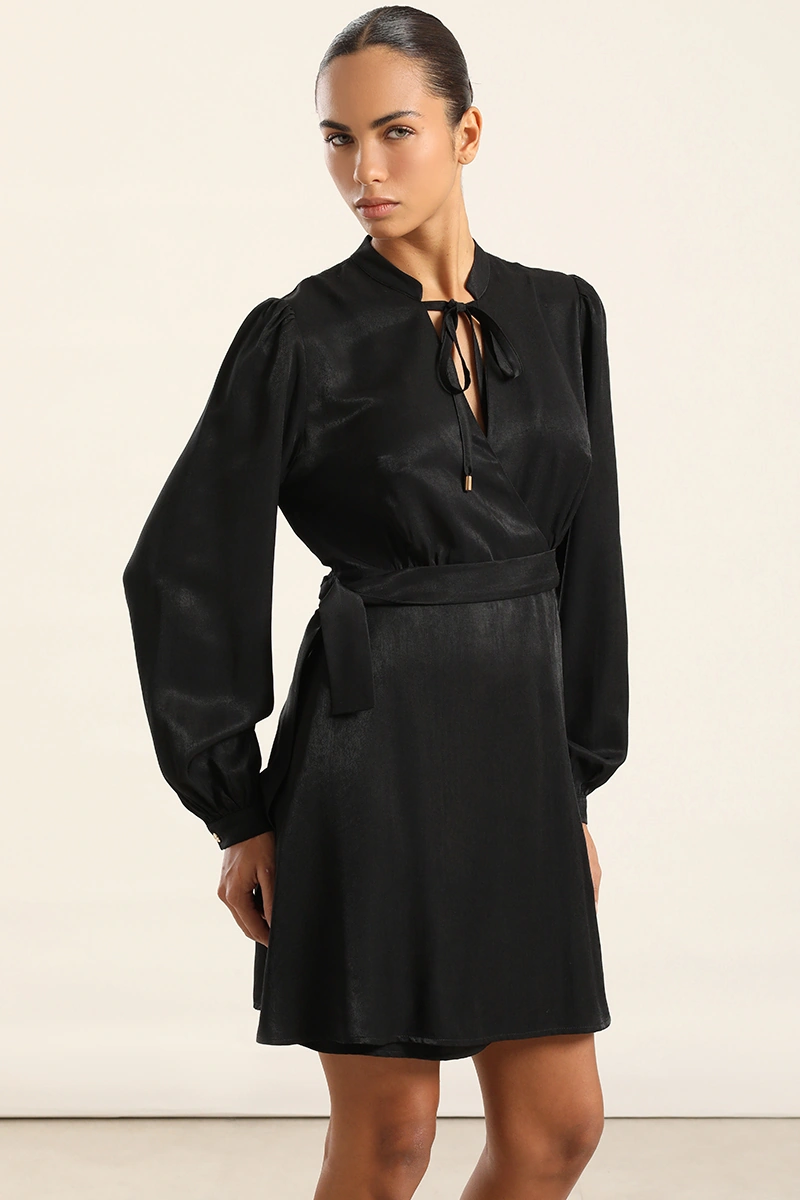 VESTIDO CORTO MUJER LIOLA ASIMÉTRICO - 7