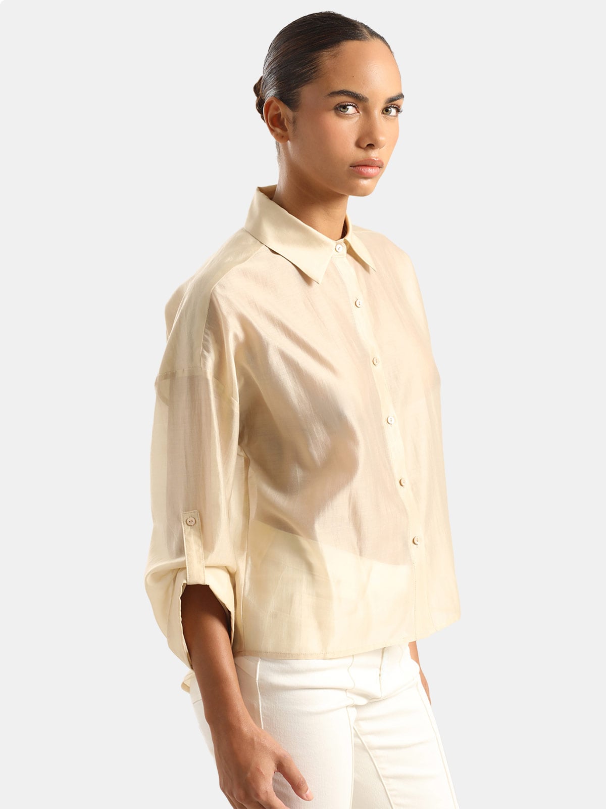 BLUSA MANGA 3/4 MUJER LIOLA BOTONES - 3