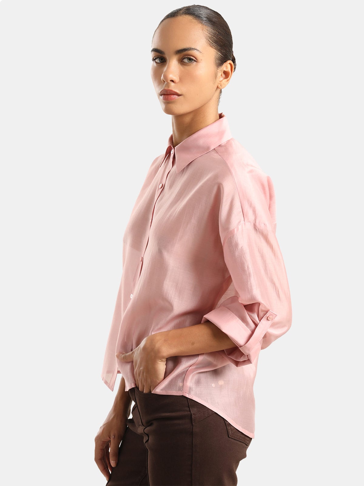 BLUSA MANGA 3/4 MUJER LIOLA BOTONES - 4