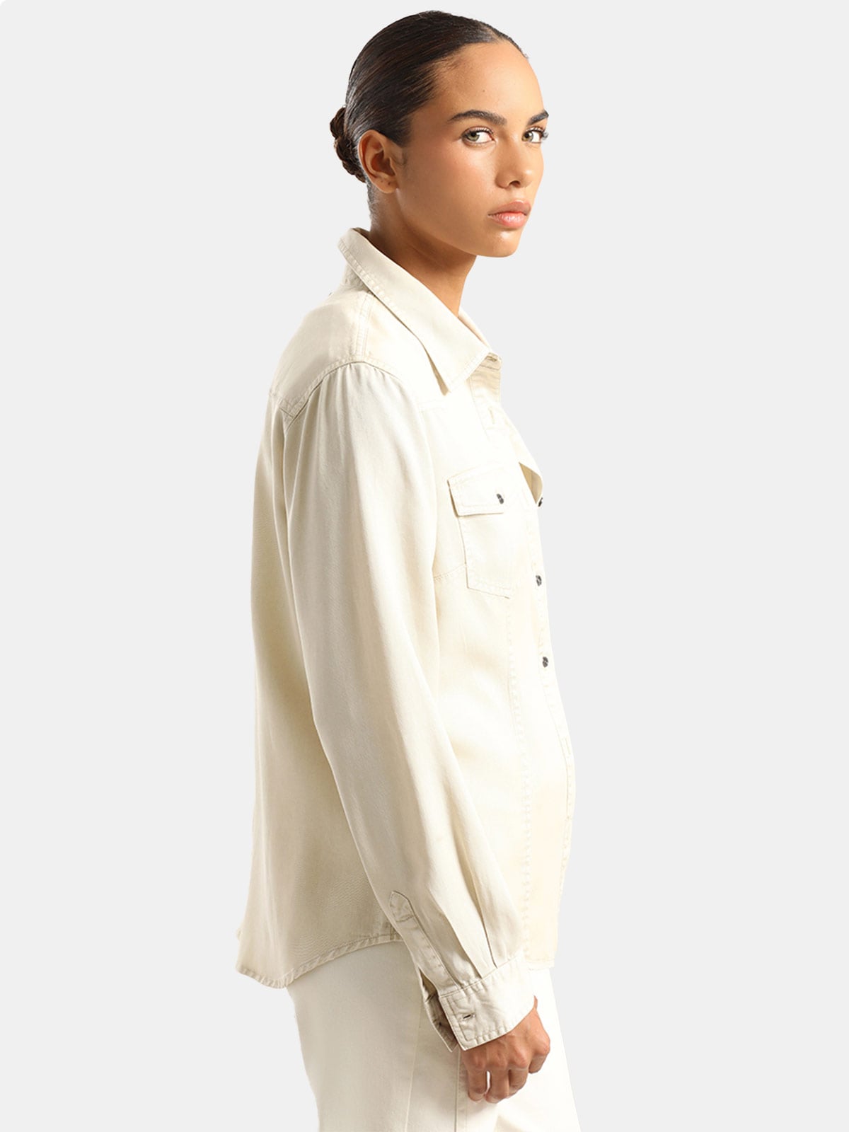 CAMISA MANGA LARGA LYOCELL MUJER LIOLA - 3